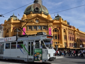 Melbourne City and Trams